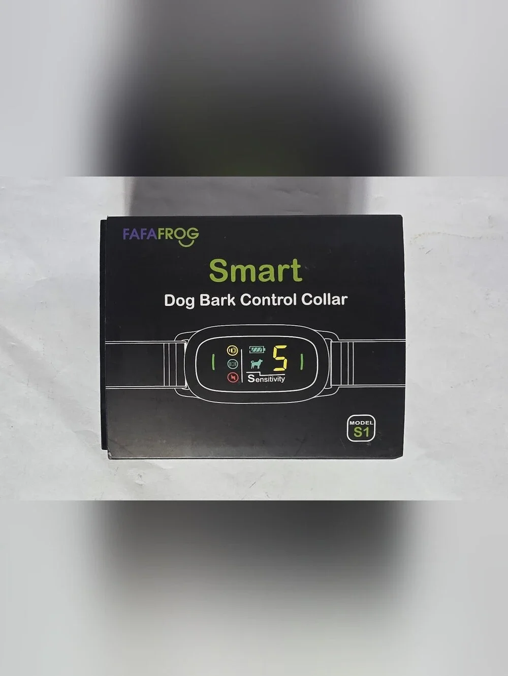 FAFAFROG Rechargeable Smart Dog Bark Training Collar with 5 Sensitivity Levels